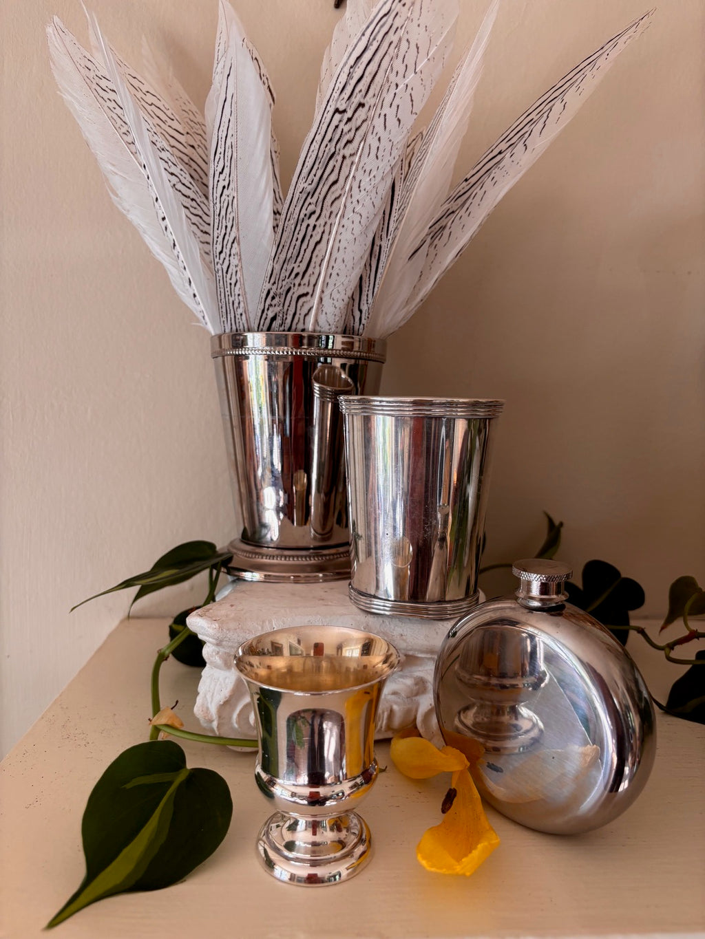 Silver-Plate Mint Julep Tumbler